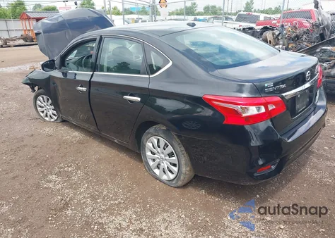 2017 Nissan Sentra S/Sv/Sr/Sl из США, поврежденный, VIN 3N1AB7AP7HL663215